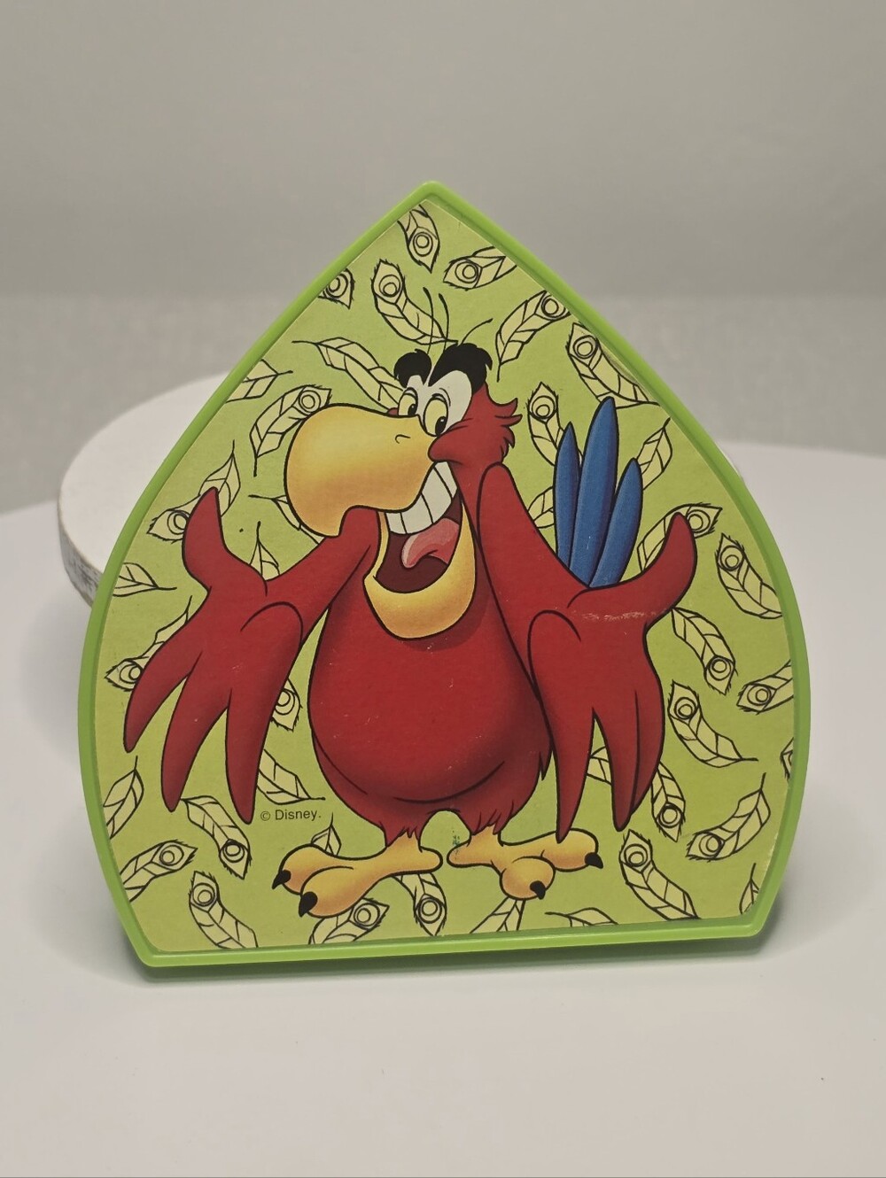 Burger King Vintage Disney Aladdin Hidden Treasures Lago Parrot Toy Case Only